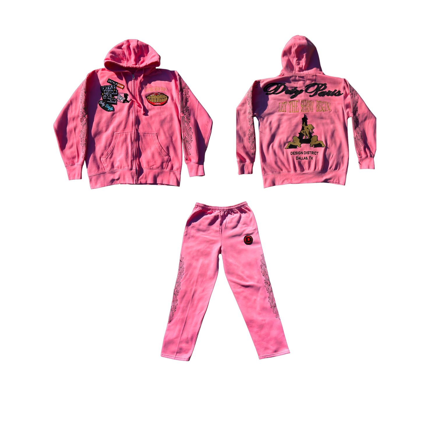 DRTYLP PATCHWORK SWEATSUIT