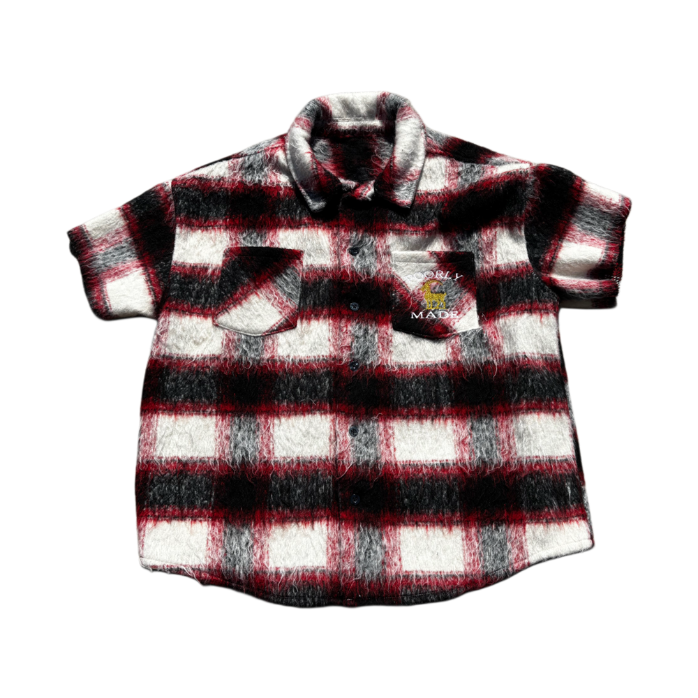 Plaid Mohair Flannel